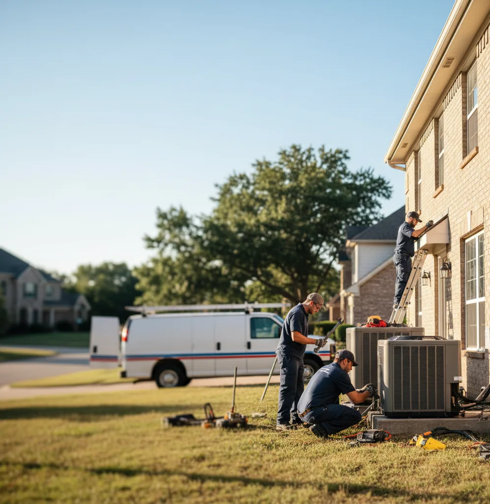 HVAC Repair in Post